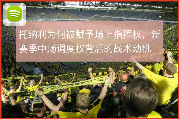 托纳利为何被赋予场上指挥权,新赛季中场调度权背后的战术动机